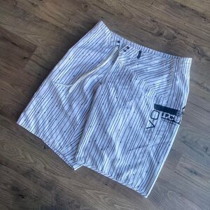 Volcom Men's White and Cream Shorts